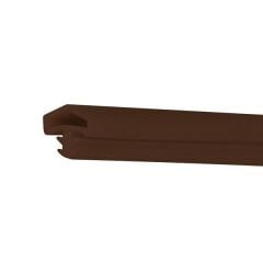 Hafele F05 Ortadan Basan Çatı Tipi Kapı Fitili 12mm, Kahve Renk 100 Metre