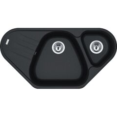 Franke Granit Eviye Antea Köşe AZG 661-E Nero