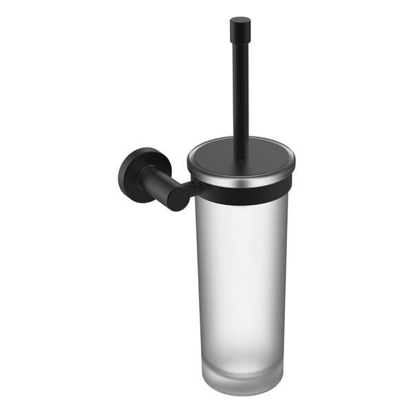 Hafele Tuvalet Fırçalık Ozo Duvara Monte Mat Siyah Renk