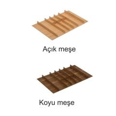 Hafele Legro Çatal Kaşıklık Ahşap Açık Meşe 60 cm